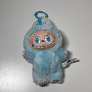 Authentic POP MART Labubu Hope blue Big Into Energy Collection plush toy charm